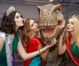 Новогодний Екатеринбург 2018 с нашим динозавром
