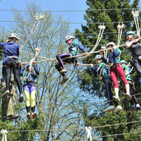 Веревочные курсы для детей - Организация праздников от компании TOP-SHOW в Екатеринбурге